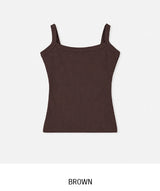 Muted Basic Ribbed Sleeveless