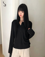 [ORIGINAL] バス スリット ロングスリーブ Tシャツ