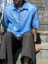 Shining string short sleeve shirt 3C