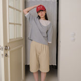 レイヤードPK Tシャツ