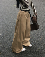 ミドルカーペンターディテールロングパンツ