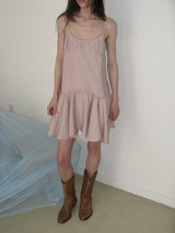 Nina slip dress_pink beige