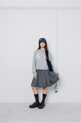 クロッシーカワイイキャップ - デニム
