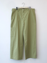 side pocket cotton pants