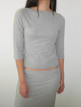 Ivy T-shirt [Gray]