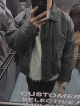 Pleddy Angora Shaggy Cardigan (3color)