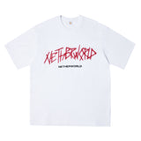 PAINT THE RED TEE WHITE
