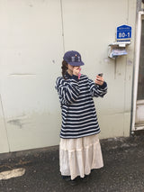ルイストライプTシャツ