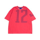 ピグメントナンバーショートスリーブTシャツ (UNISEX)_SYS6TS15RD
