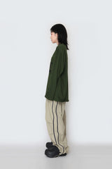 ウェーブレタリング長袖Tシャツ