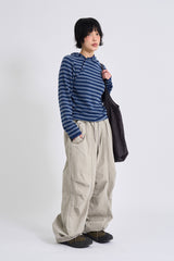 Dyeing washed panel pants
