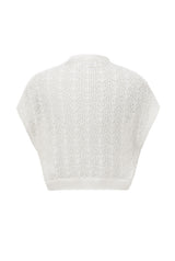 Ribbon cape cardigan