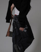 The cross denim (Unisex)