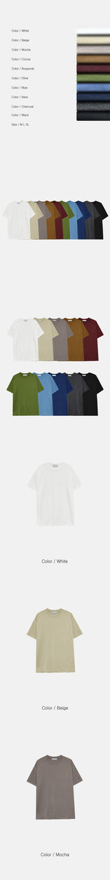 [S/S] Bonding muscle half knit ta-shirts(10color)