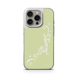 Wavy Color Bumper Case (GREEN)