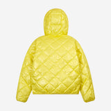 1/2 リバーシブル 2色ライトダウンジャケット (GRAY/YELLOW)