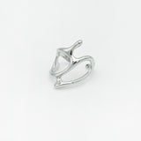 [Silver] オープンリング (Choose One of 11 types) (Random Gift Additional)