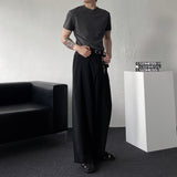 SK テンセルラウンドショートスリーブTシャツ (3 colors)