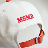 Flower logo cap Orange