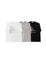 Exy lettering short sleeve t-shirt 3C