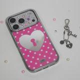 [MADE] heart lock case (pink)