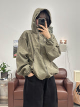 CATION DIAGONAL LINE HOODIE JUMPER