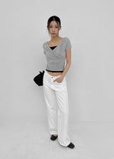 [MADE] Sold Semi Bootcut Cotton Pants (S/S ver.)