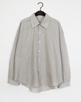 [UNISEX] スケット 秋 チェック オーバーサイズ フィット 長袖シャツ