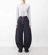 Lovehip Stitch Non-Fade Carpenter Balloon Pants
