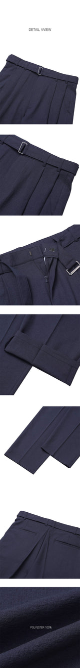 [SET UP가능] Minimal belt slacks(3color)