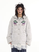 シルバーエンブロイダードジャケット