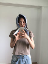 Abe Cap Sleeve T-shirt (5color)