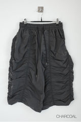 shirring volume pants
