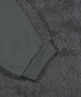 Knit Back Hoodie / Charcoal