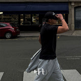 [HFORUS MADE] Layer Shoulder Muscle Half Sleeve IN BLACK