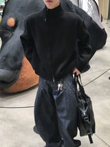 クロックレザートートクロスボディバッグ