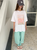 tulip print T 