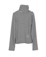 セリンストライプポラーTシャツ