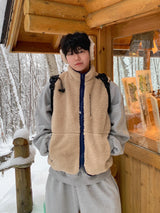 Ningur フリースベスト