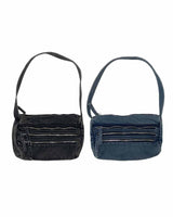 Denim 4 zipper bag