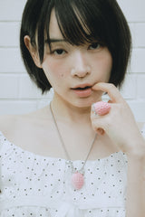 STRAWBERRY SILVER RING