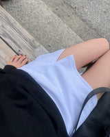 ローライズスカートパンツ (Ivory)