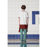 ロゴ リンガー Tシャツ / WHITE