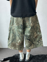 Woodland Cargo Balloon Bermuda Shorts 2color
