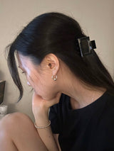 Two tone ヘアクリップ (4color)