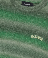 VARSITY LOGO GRADATION KNIT SWEATER