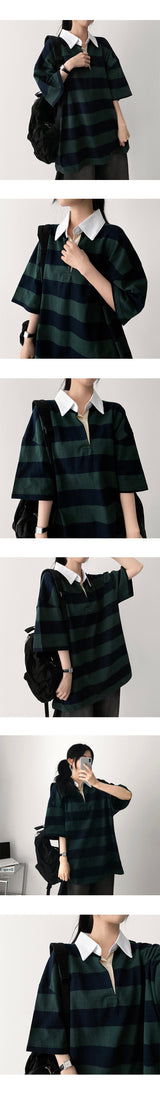 ベトボクシーフィットカラーリングショートスリーブTシャツ
