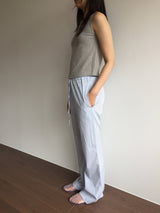 Button up striped pant (2color)
