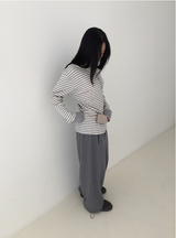 ジェッカールーズボタンUネックダンガラTシャツ（4c）