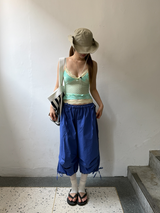 nice banding bermuda pants